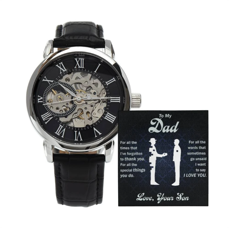 To My Husband Eyes – Openwork Watch