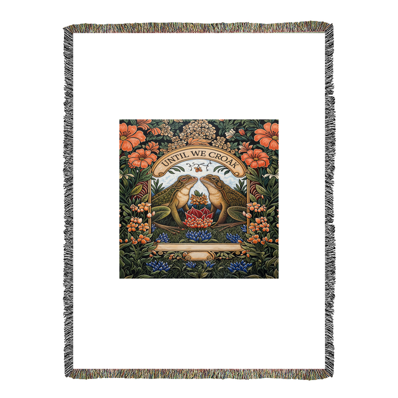 Til We Croak - Heirloom Blanket
