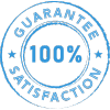 Image of We believe in 100% satisfaction 100% of the time! Contact us if you're not happy